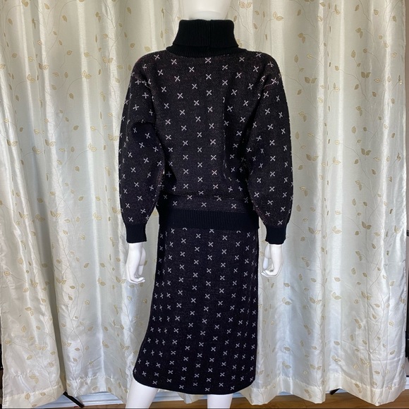 Vintage 80's Sweater Set - Picture 2 of 13